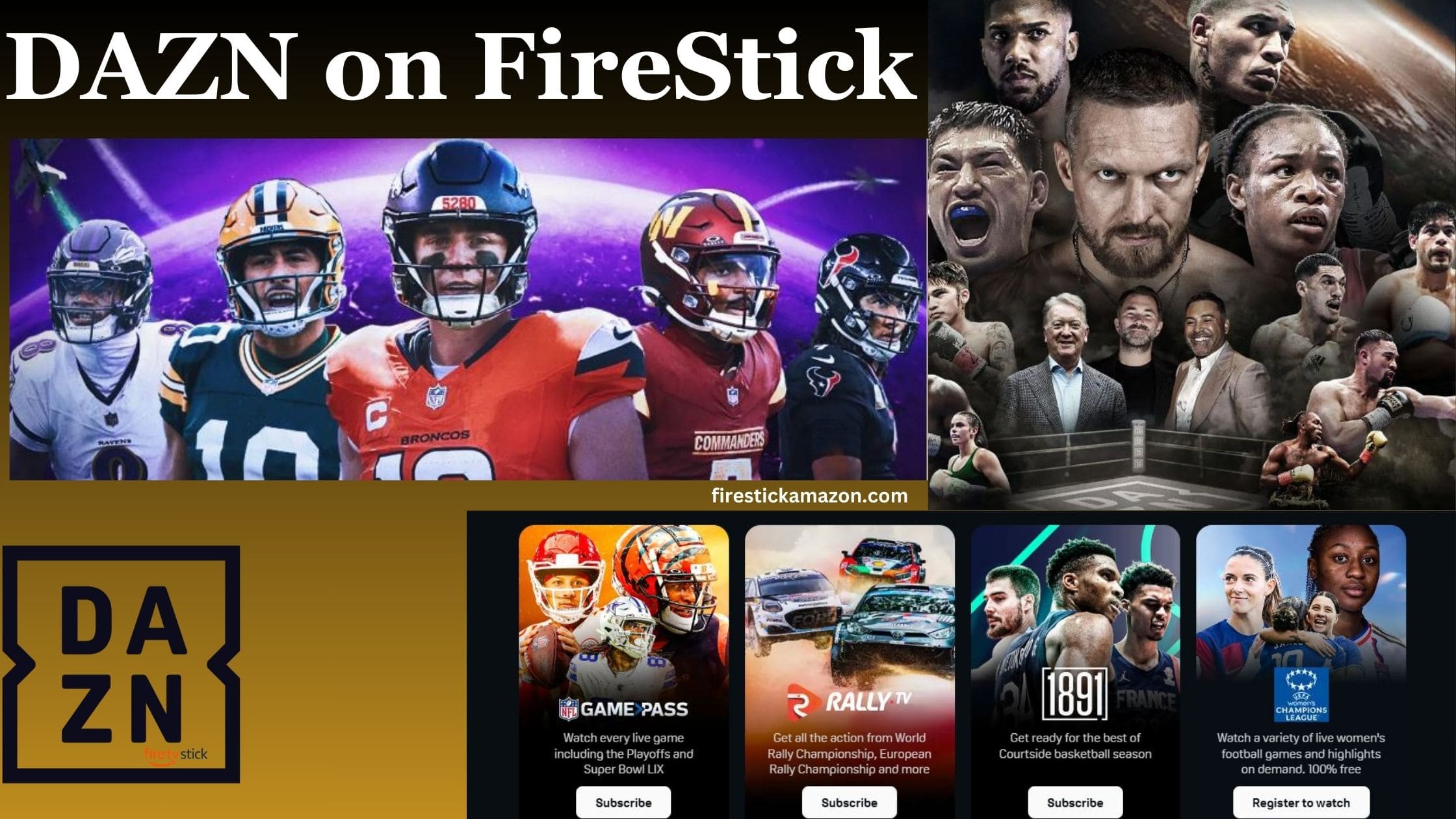 DAZN on FireStick
